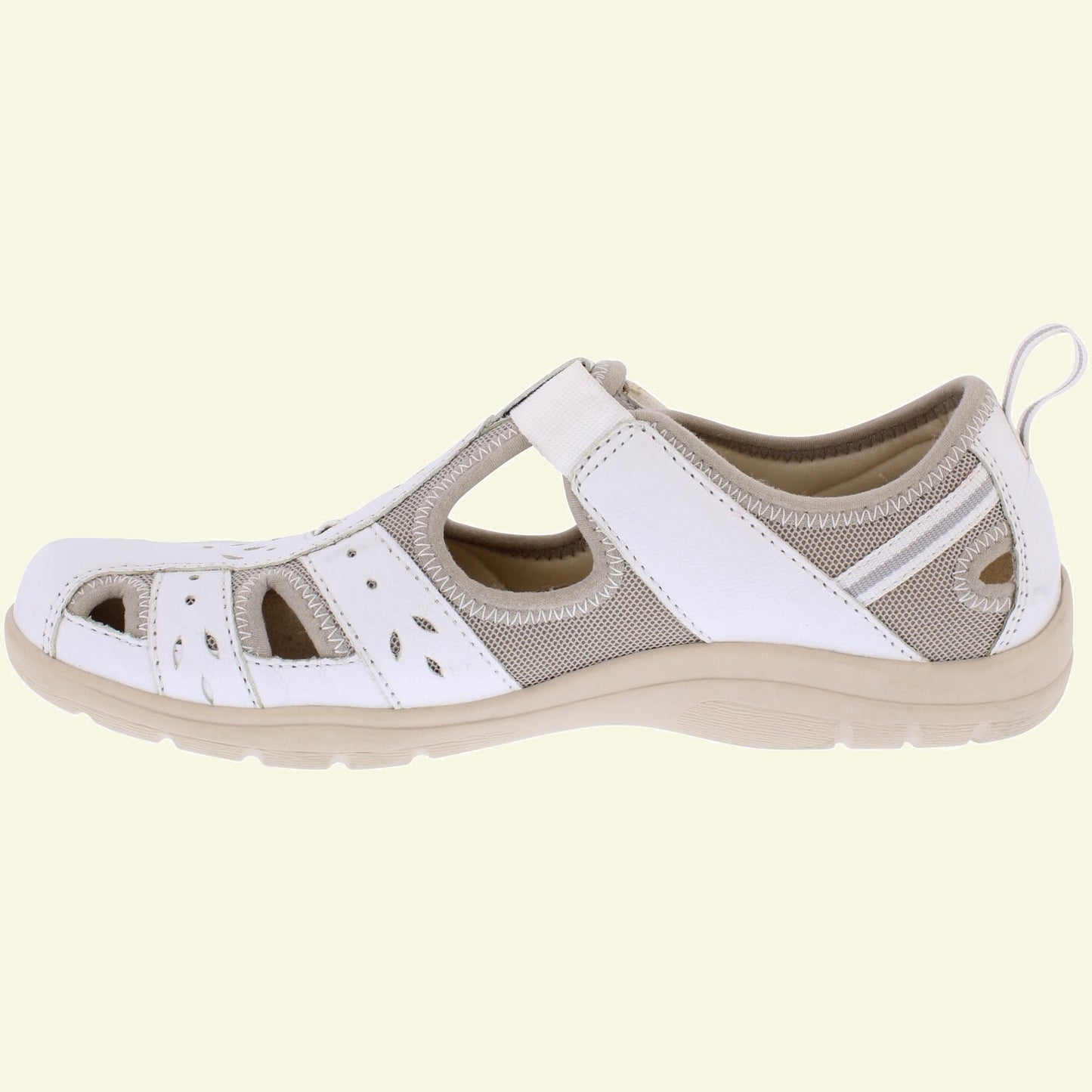 Cleveland White Leather