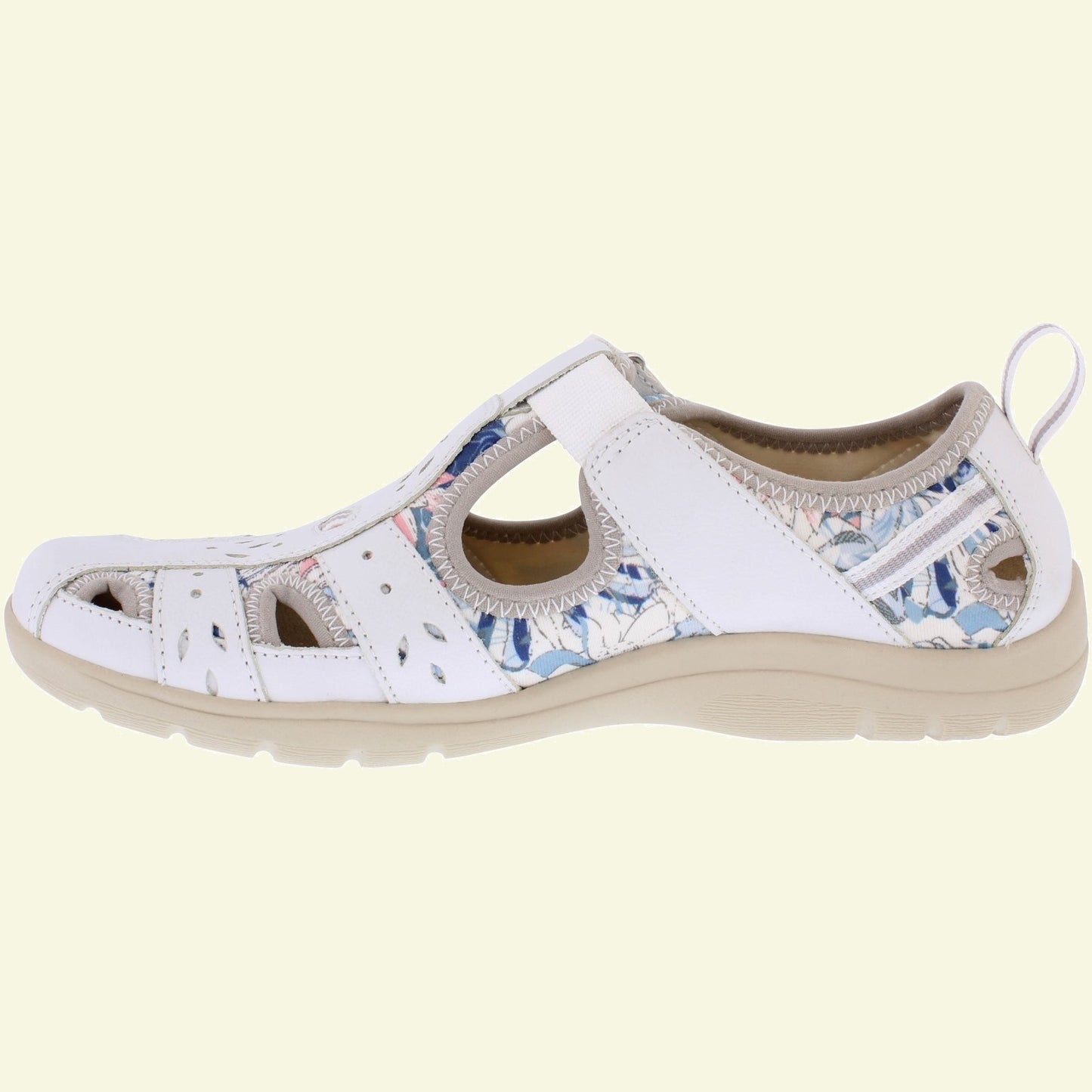 Cleveland White Multi Leather
