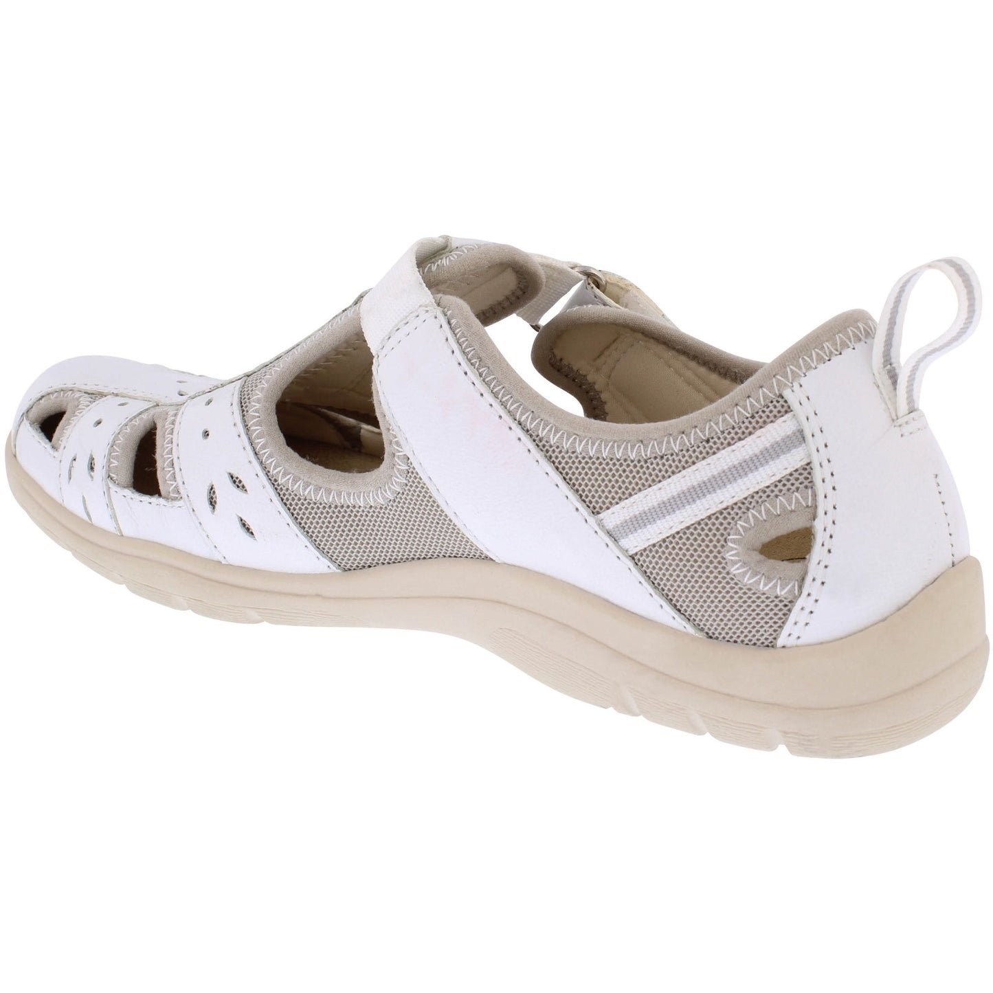 Cleveland White Leather